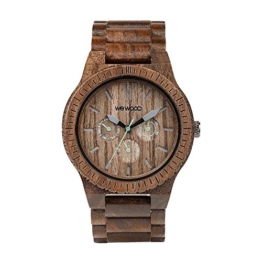 WEWOOD Herren Analog Quarz Smart Watch Armbanduhr mit Holz Armband WW15005 - 1