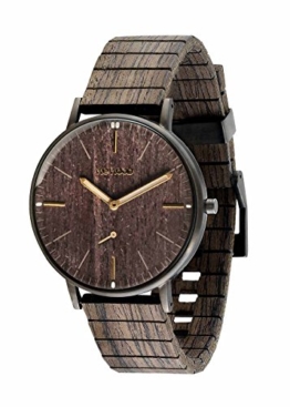 WEWOOD Herren Analog Quarz Smart Watch Armbanduhr mit Holz Armband WW63002 - 1
