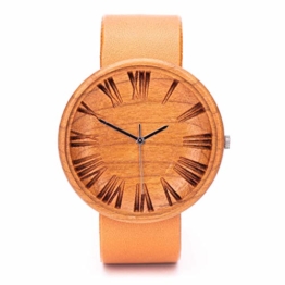 Holz Uhren Damen Von Ovi Watch | Holz Armbanduhr | Schweizer Uhren | Zero Waste Produkte | Quarz Holzuhr - 1